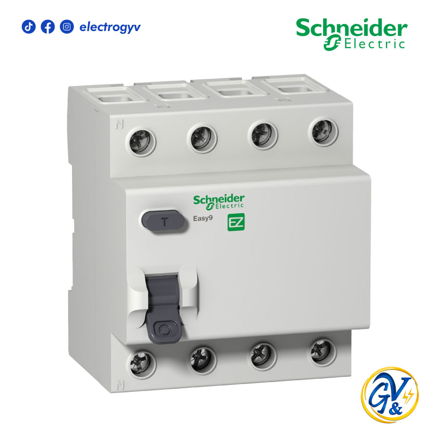 EZ9R36440 INTERRUPTOR DIFERENCIAL EASY9 DE 4X40A AMP 30MA